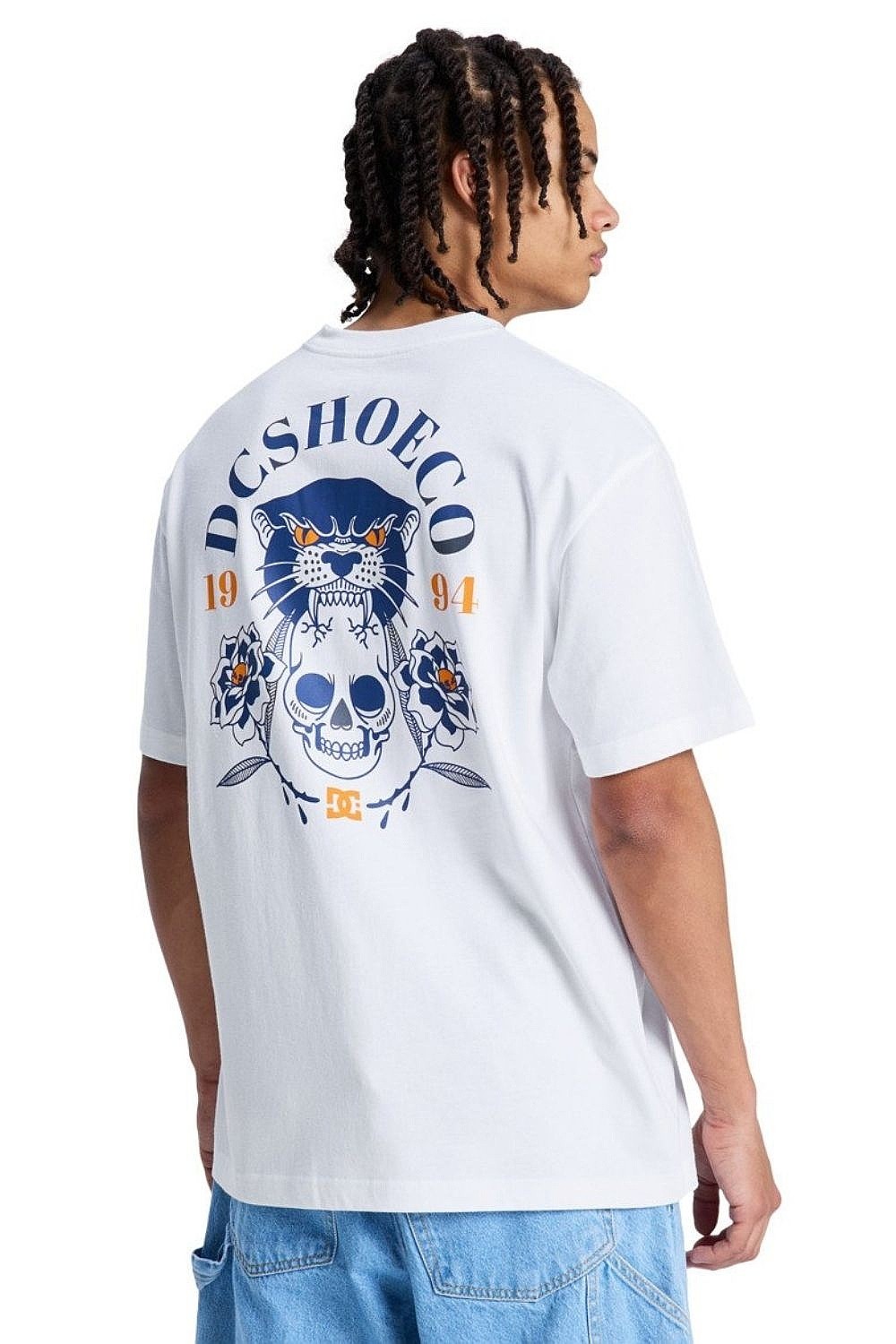 рубашка DC Tiger Bite Hss - WHT/White - men´s