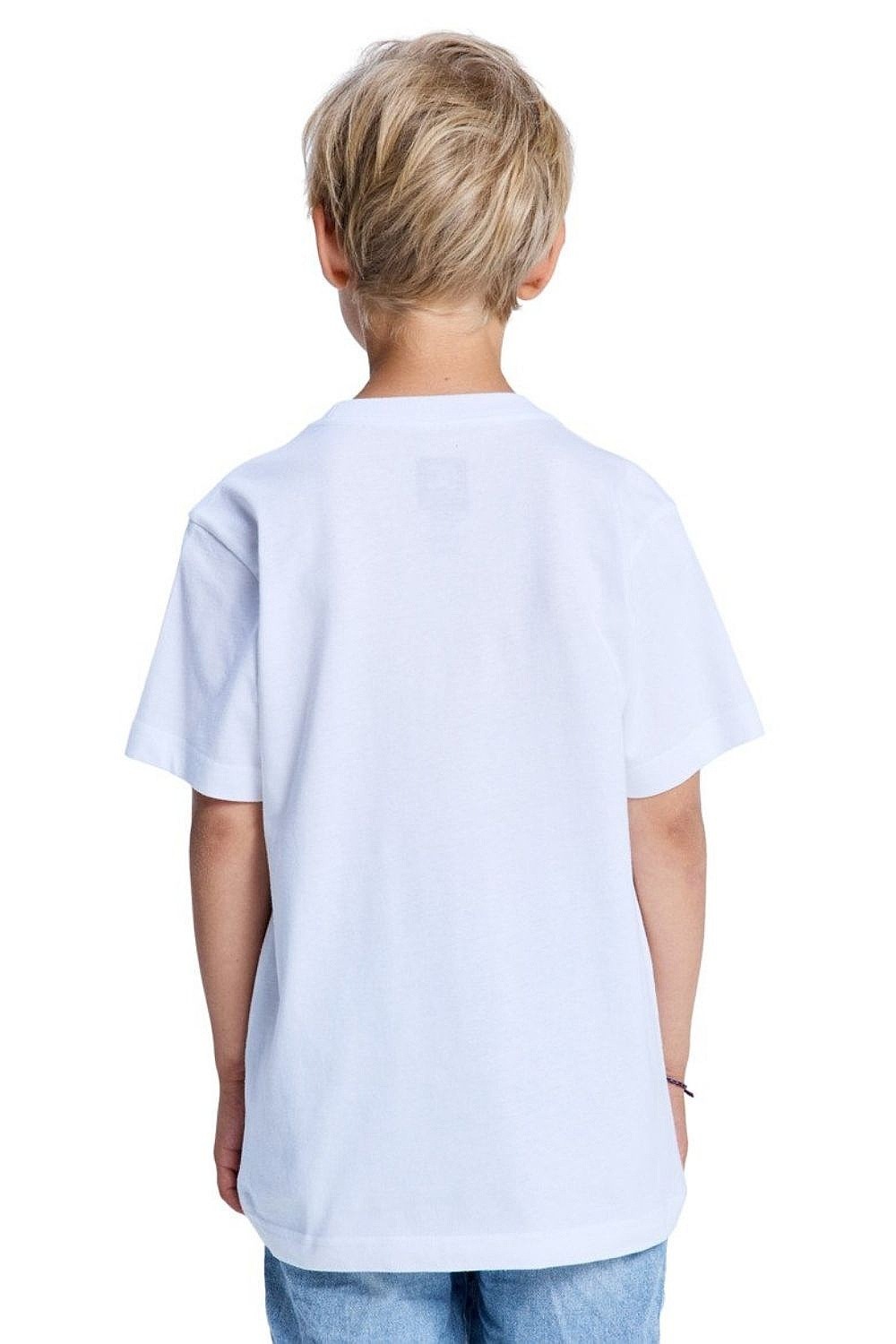 tričko DC Rollpainter Youth Hss - WBB0/White - boy´s