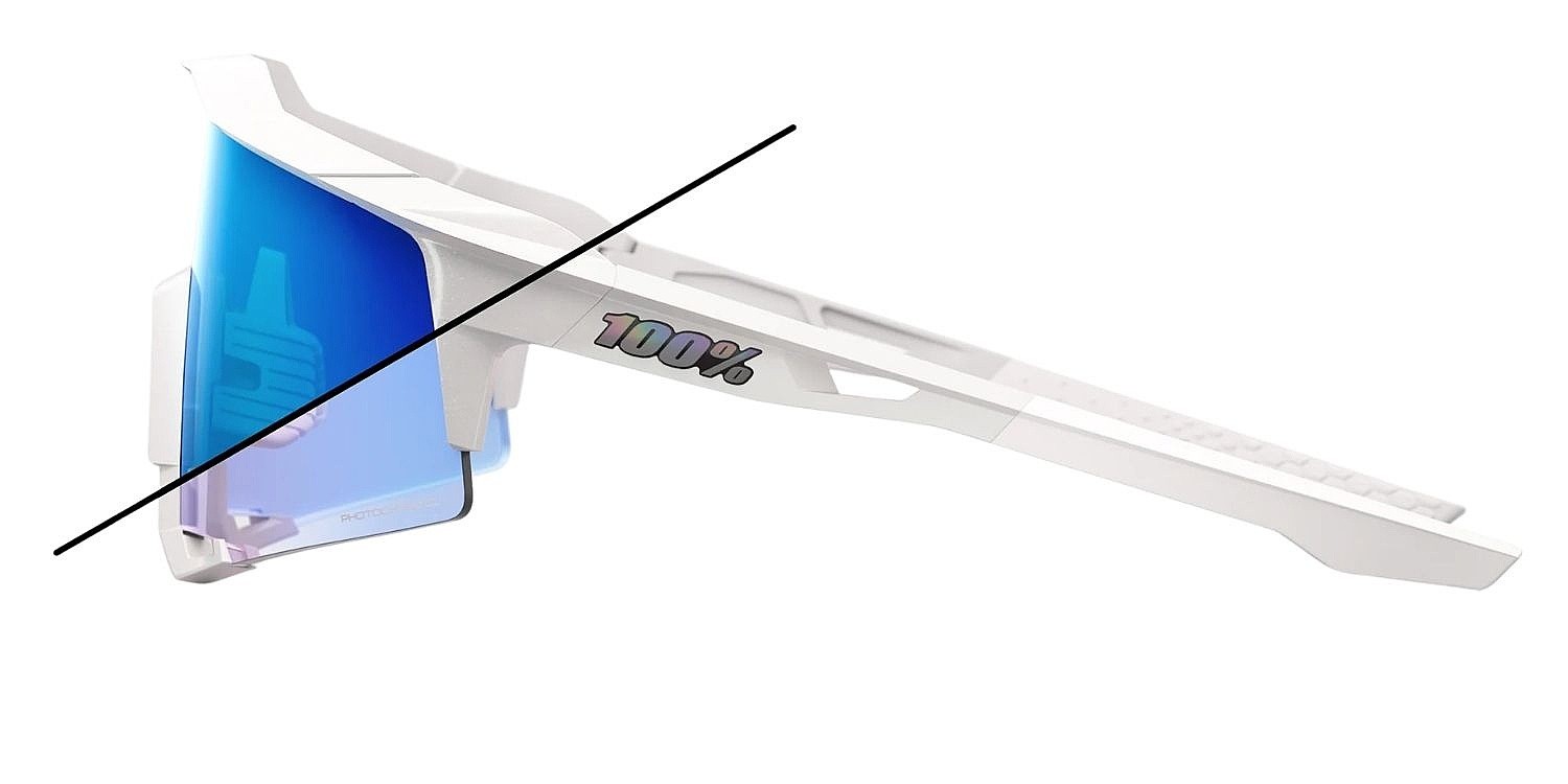 okuliare 100% Speedcraft LE - Bastille/Blue Mirror Photochromic