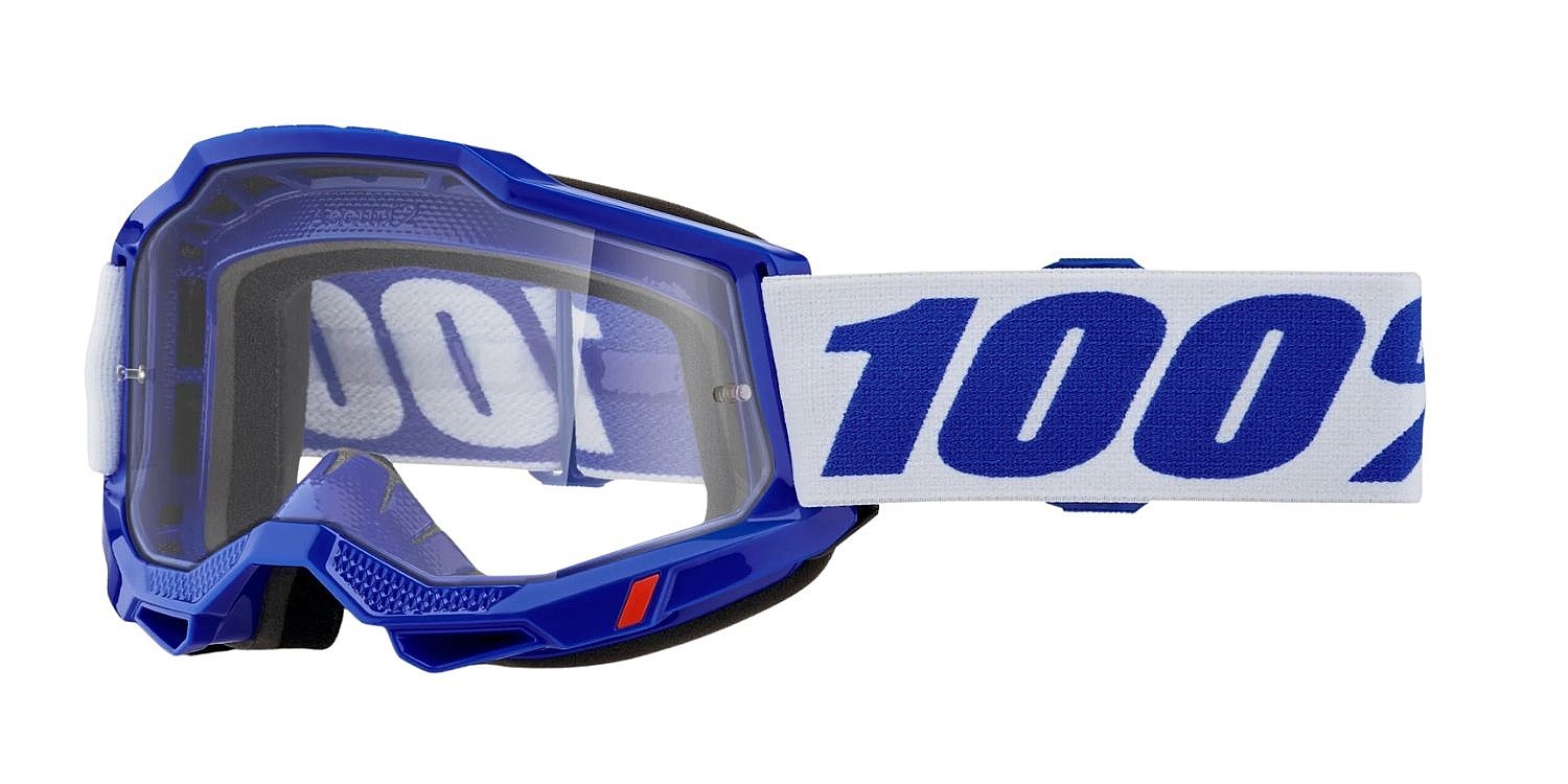 okuliare 100% Strata 2 - Blue/Clear