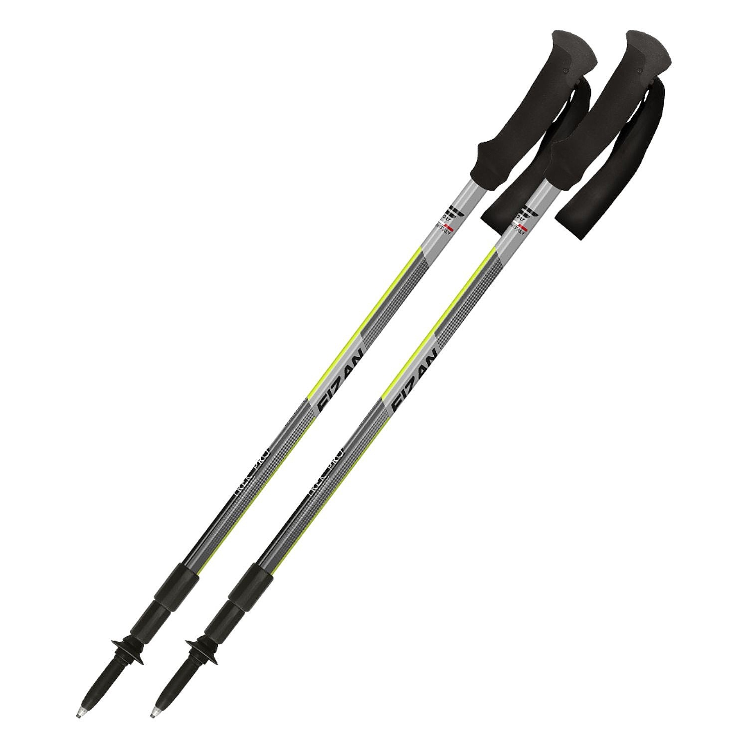 palice Fizan Trek Pro - Grey/Yellow