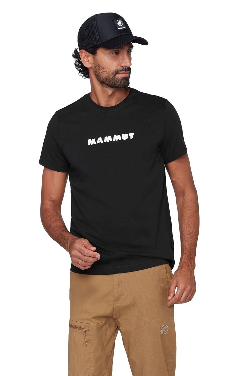 camisa Mammut Mammut Core Logo - Black - men´s