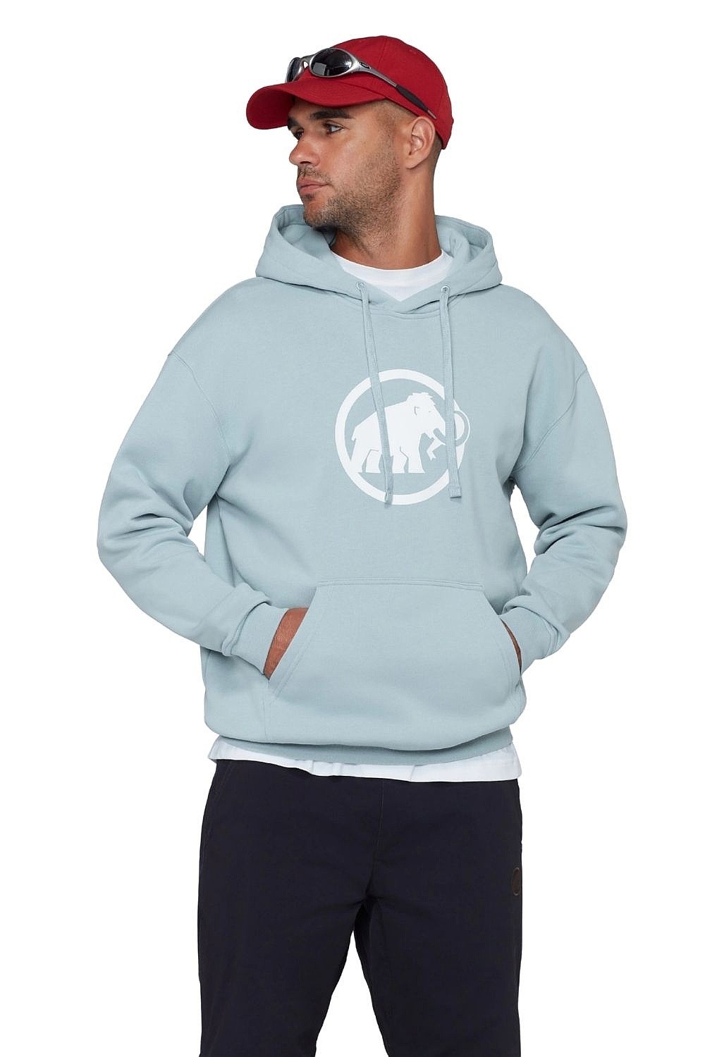 mikina Mammut Mammut Base ML Hoody Classic - Nebla - men´s