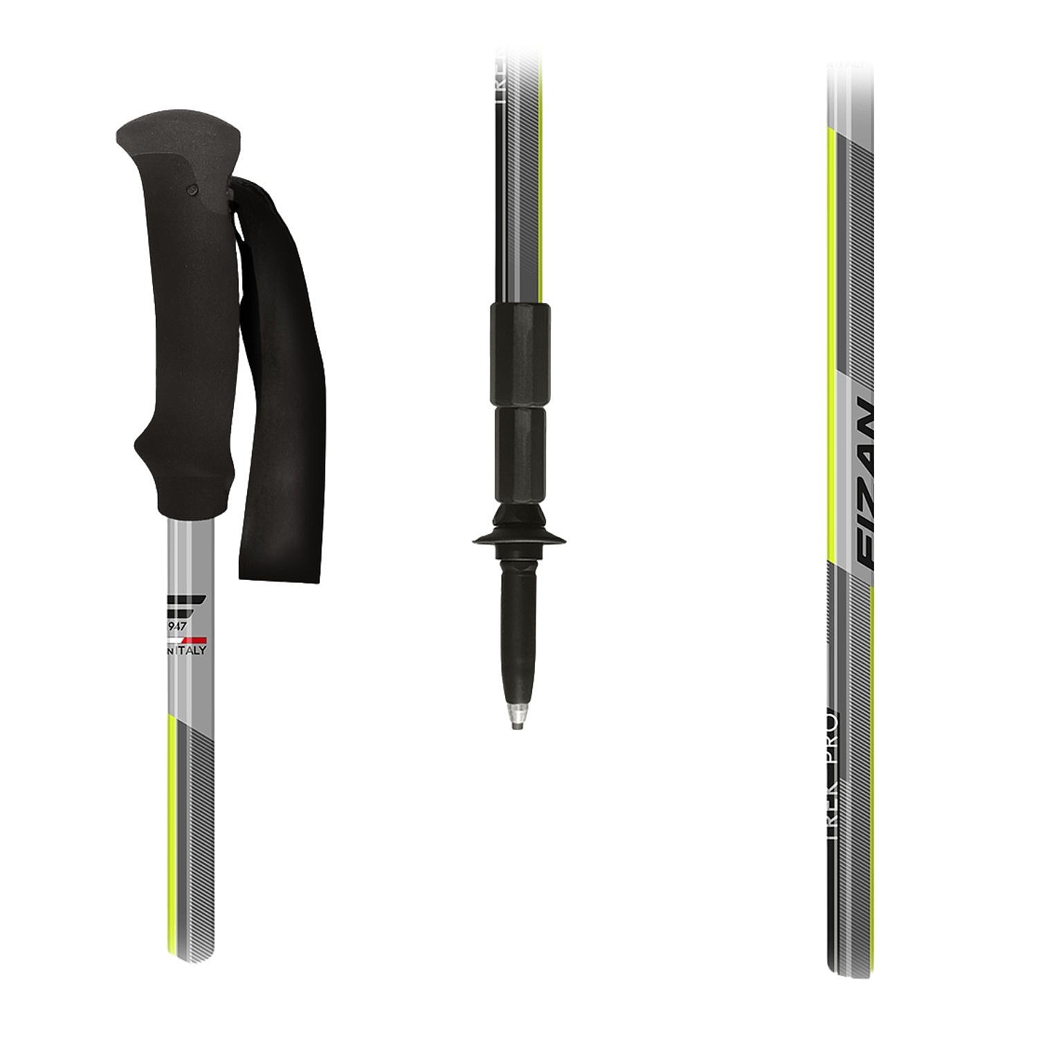 palice Fizan Trek Pro - Grey/Yellow