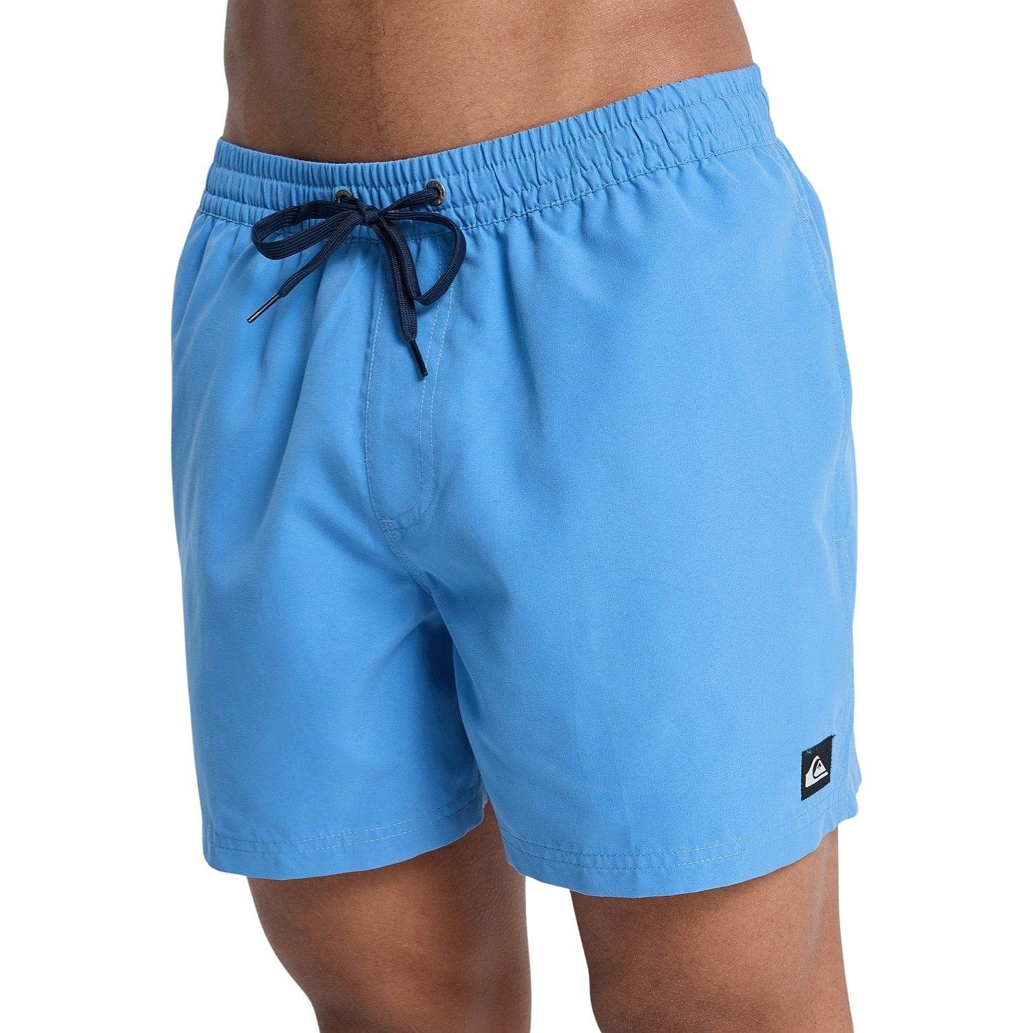 kúpacie šortky Quiksilver Everyday Solid Volley 15 - BLC0/Riviera - men´s