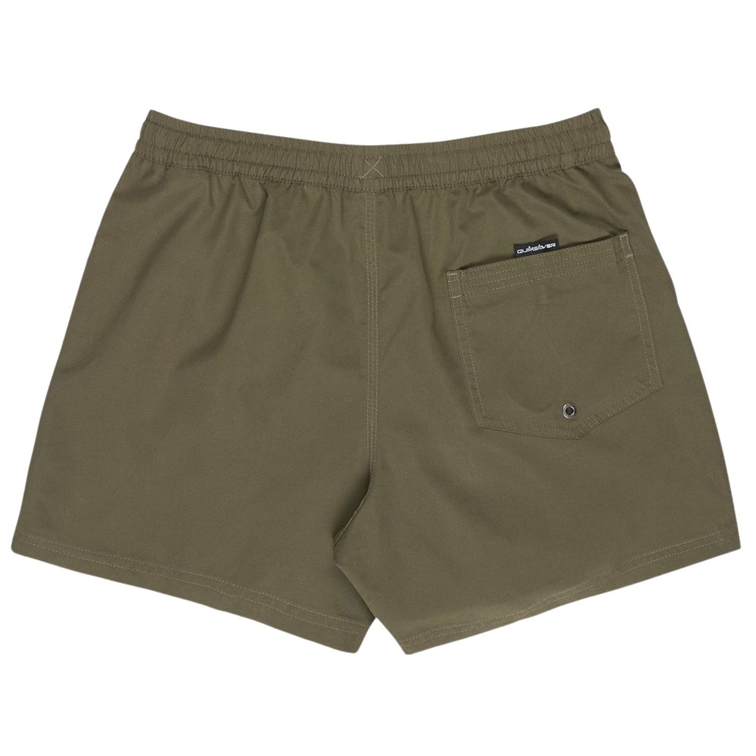 kúpacie šortky Quiksilver Everyday Solid Volley 15 - CRE0/Grape Leaf - men´s