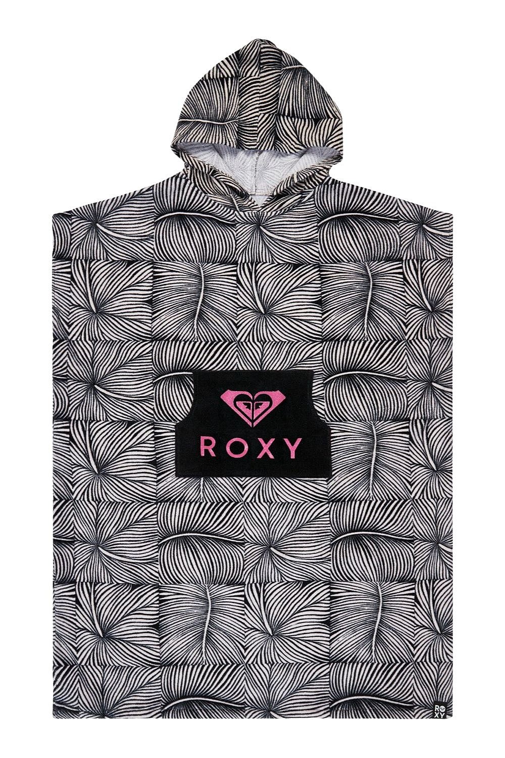osuška Roxy Pro Surf Poncho - KVJ1/Anthracite Popiscus - women´s