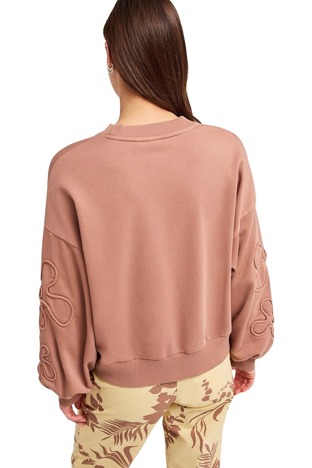 sudadera Roxy Flower Song - CME0/Brownie - women´s