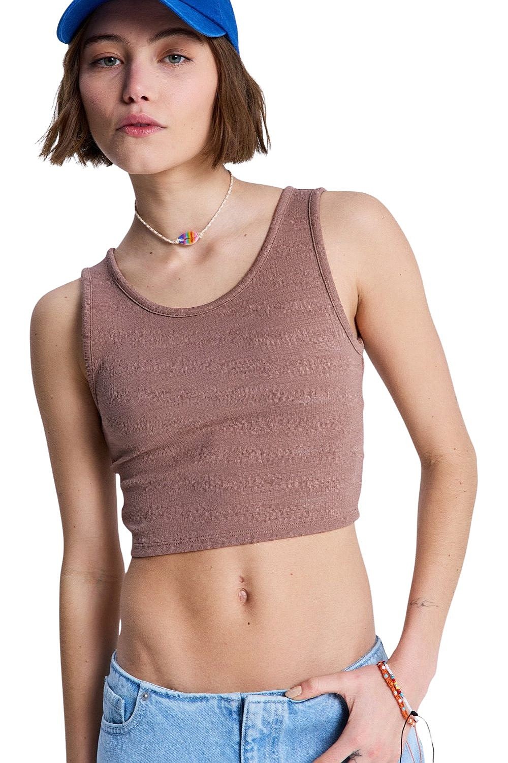 camiseta interior Roxy Good Keepsake - CME0/Brownie - women´s