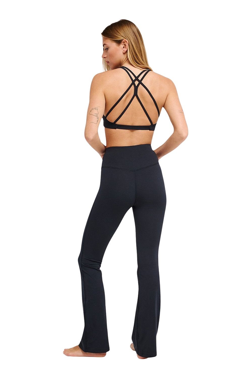 tepláky Roxy Heart Into It Boot Leg - KVJ0/Anthracite - women´s