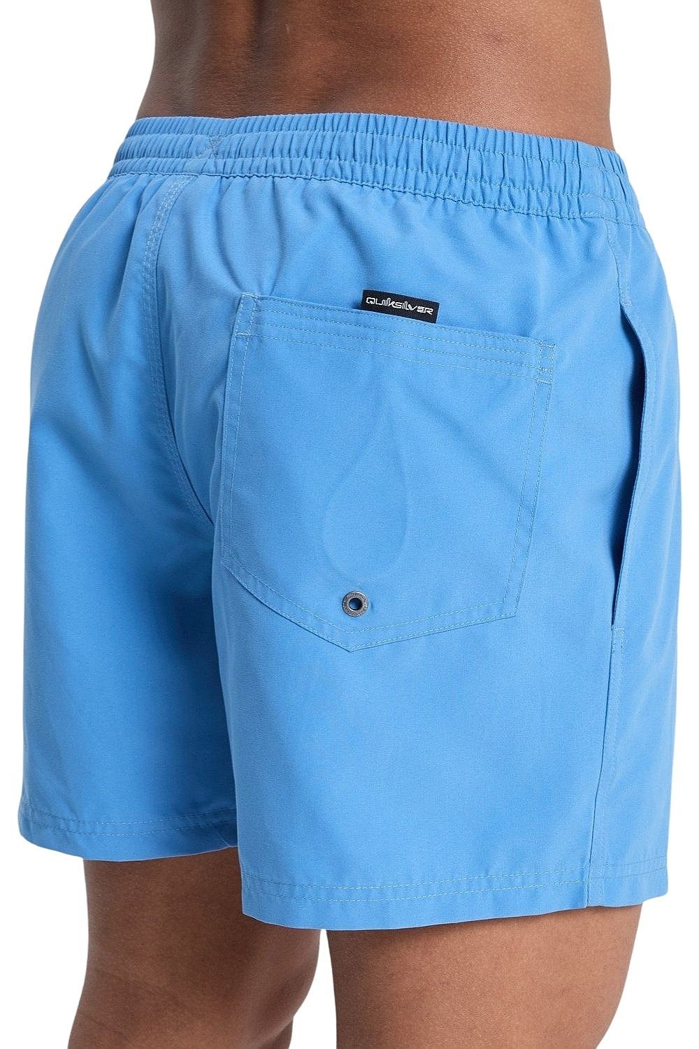 kúpacie šortky Quiksilver Everyday Solid Volley 15 - BLC0/Riviera - men´s