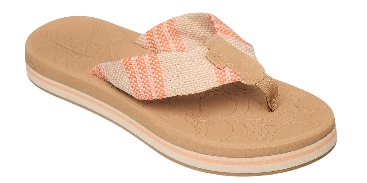 žabky Roxy Colbee Hi - ORG/Orange - women´s