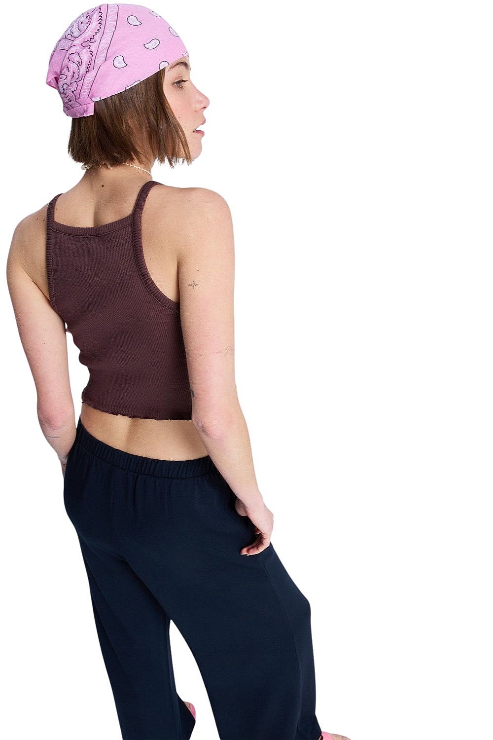 camiseta interior Roxy As I Am - CRR0/French Roast - women´s