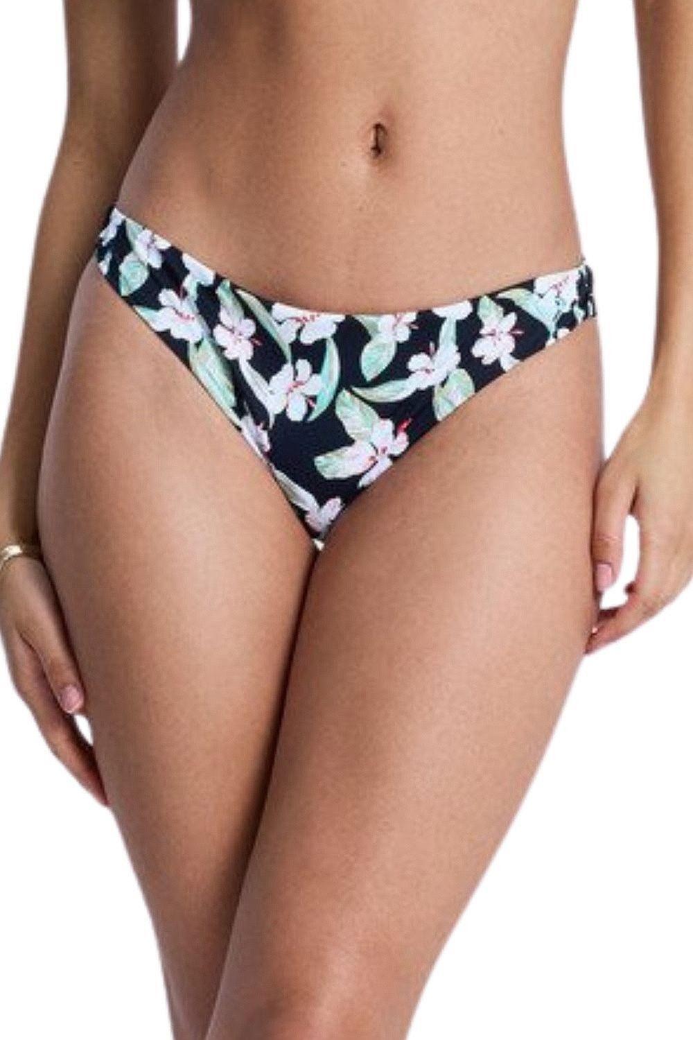 plavky Roxy PT Essentials Cheeky - KVJ2/Anthracite Spring Charming Sma - women´s