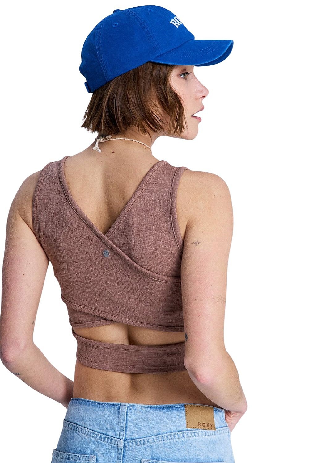 camiseta interior Roxy Good Keepsake - CME0/Brownie - women´s