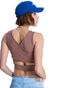 top Roxy Good Keepsake - CME0/Brownie - women´s