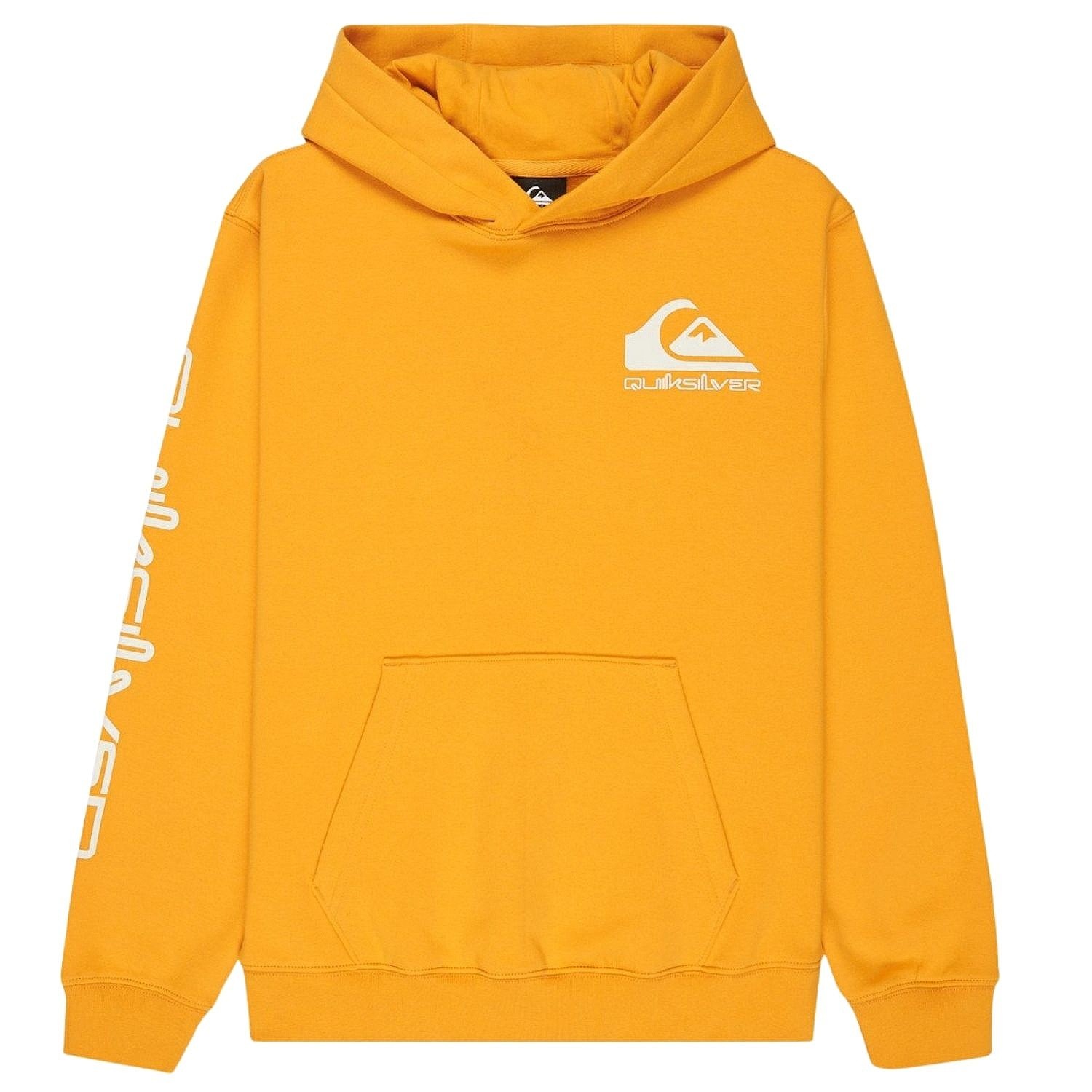 mikina Quiksilver Omni Logo Hoodie - YKM0/Mineral Yellow - boy´s