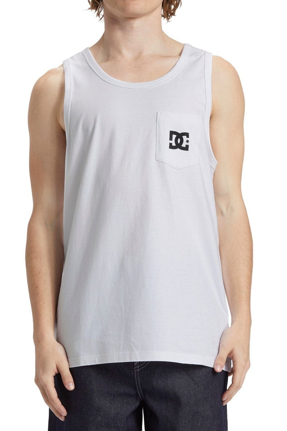 top DC Star Pocket - WBB0/White - men´s