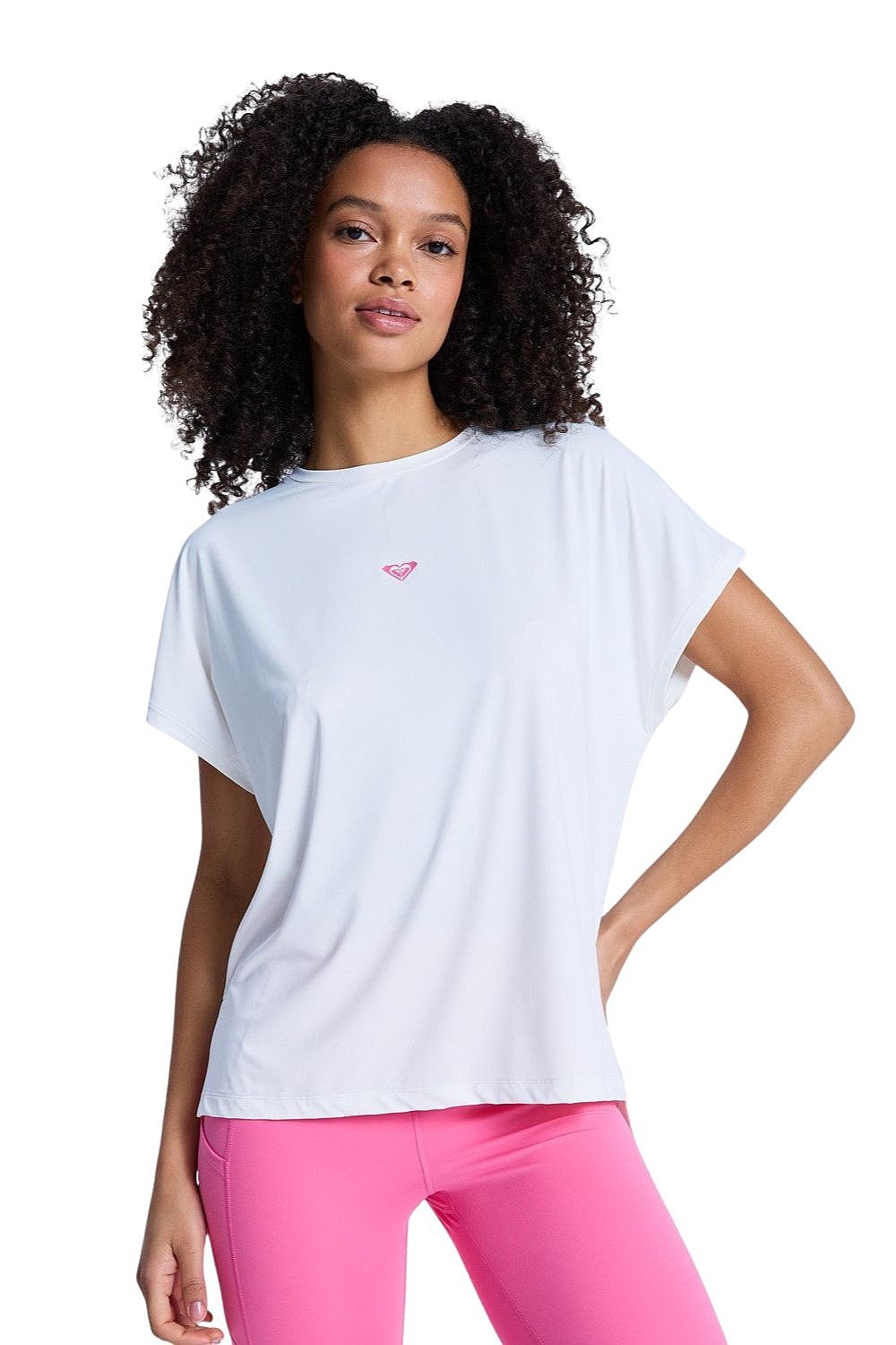 camisa Roxy Move Free Tee 2 - WZA0/Coconut Milk - women´s