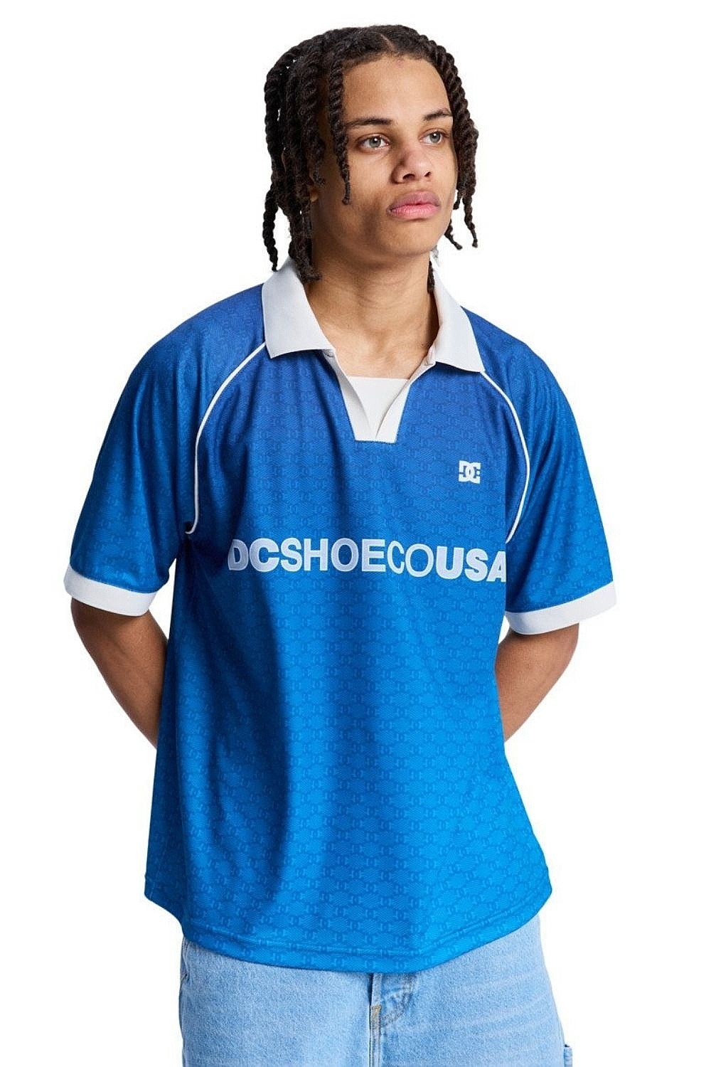 tričko DC Soccer - BSW0/Estate Blue - men´s