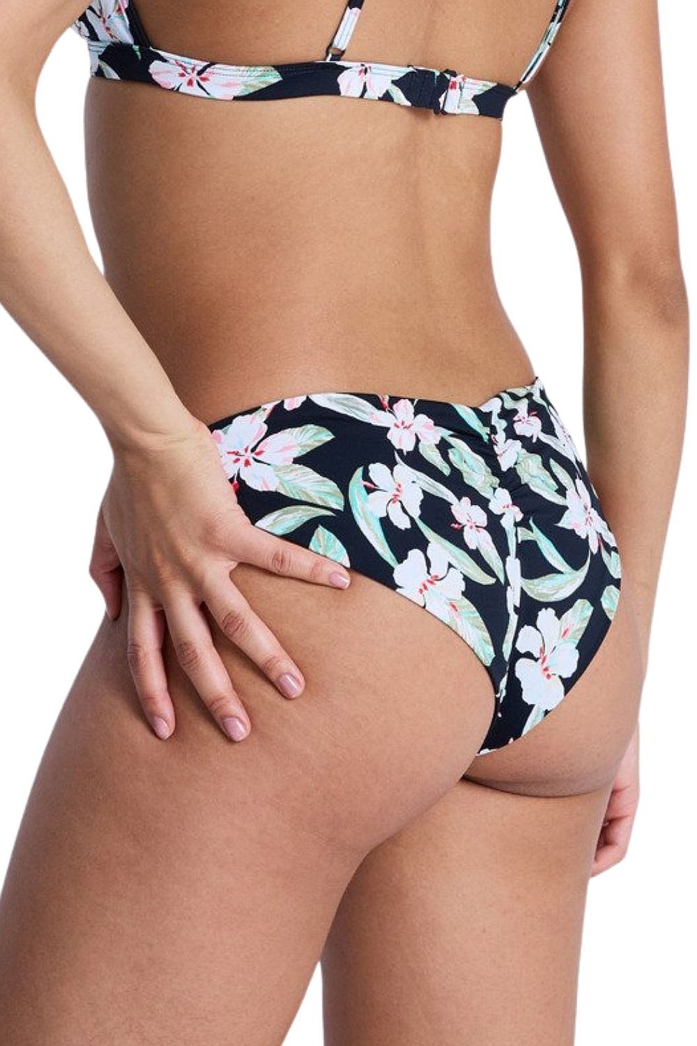 plavky Roxy PT Essentials Cheeky - KVJ2/Anthracite Spring Charming Sma - women´s