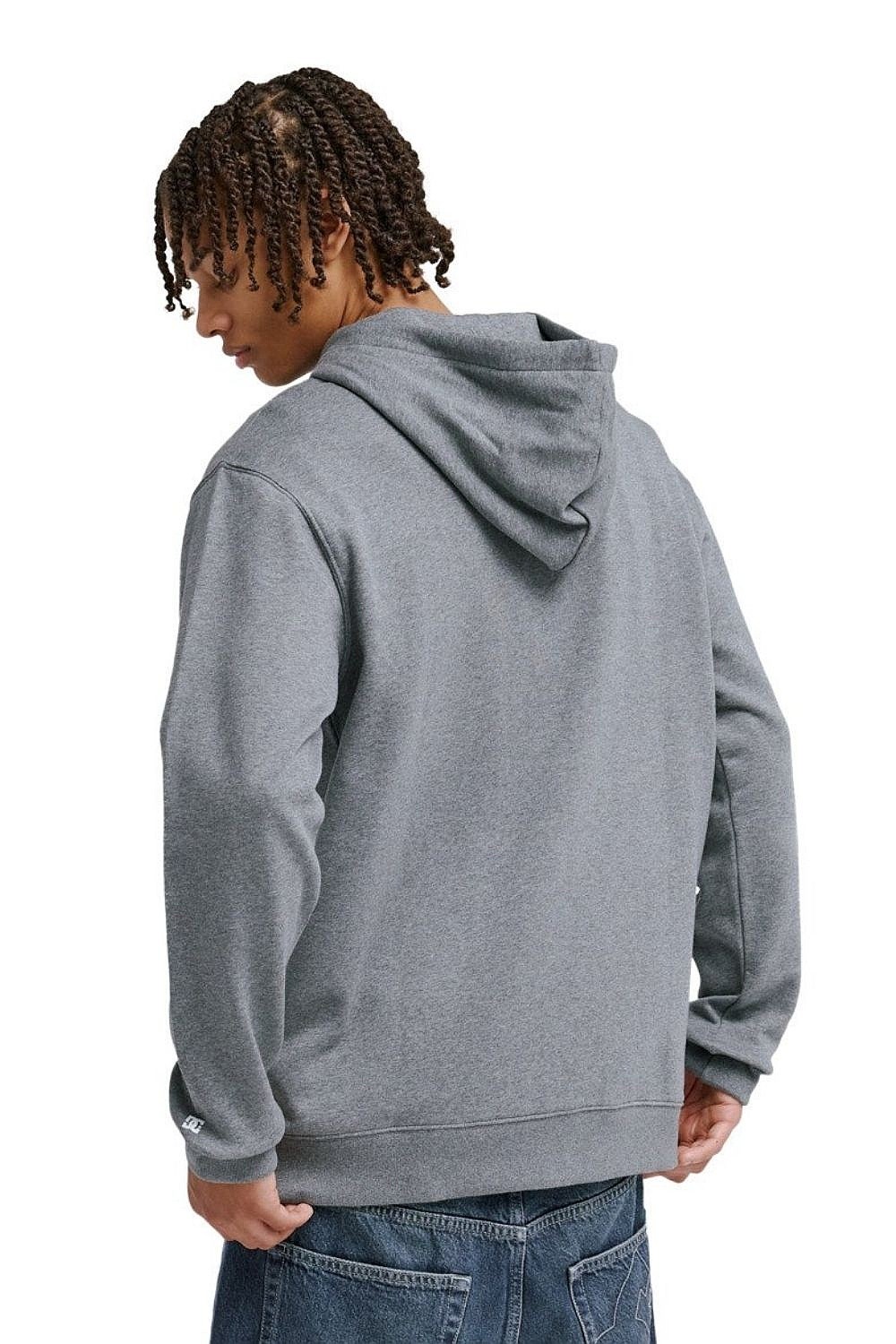 mikina DC Lorion Zip - KRPH/Dark Grey Heather - men´s