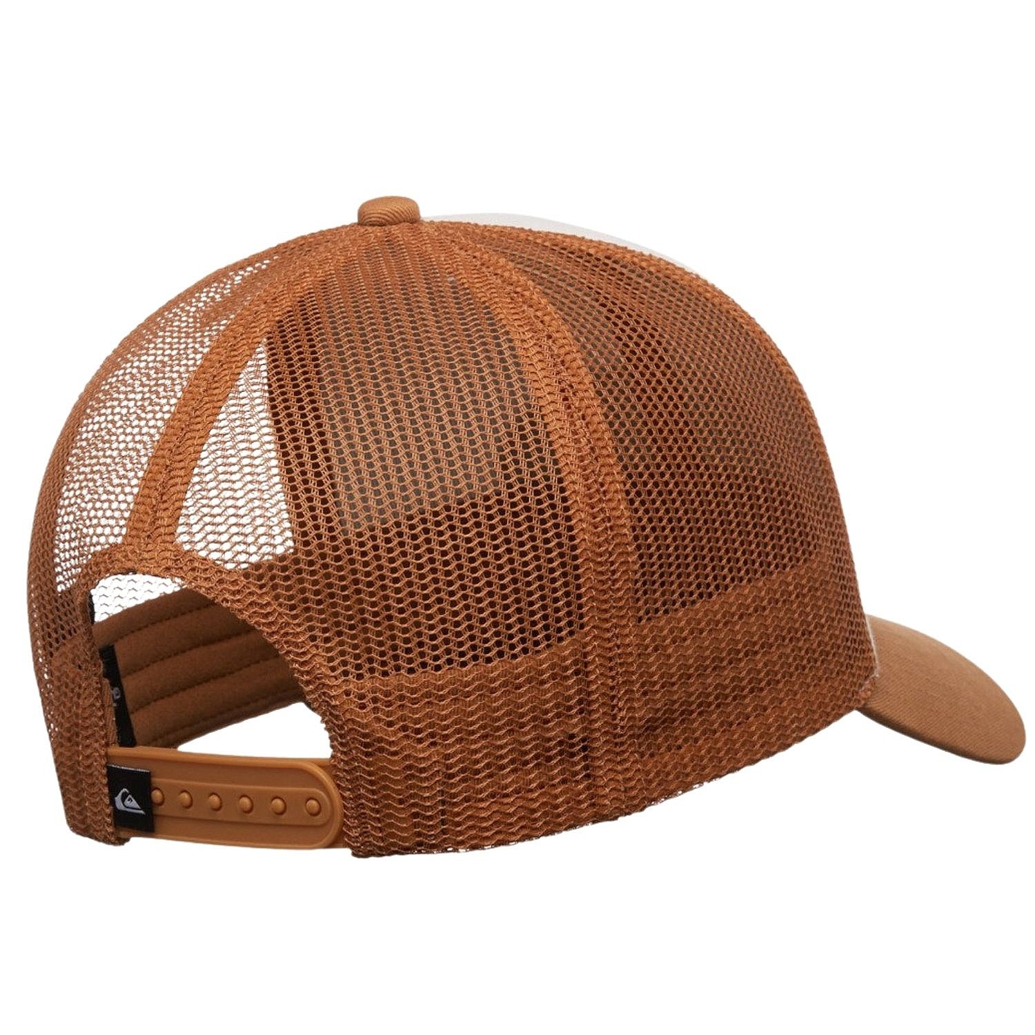 Kappe Quiksilver Decades Cotton Trucker - CMK0/Tobacco Brown - men´s