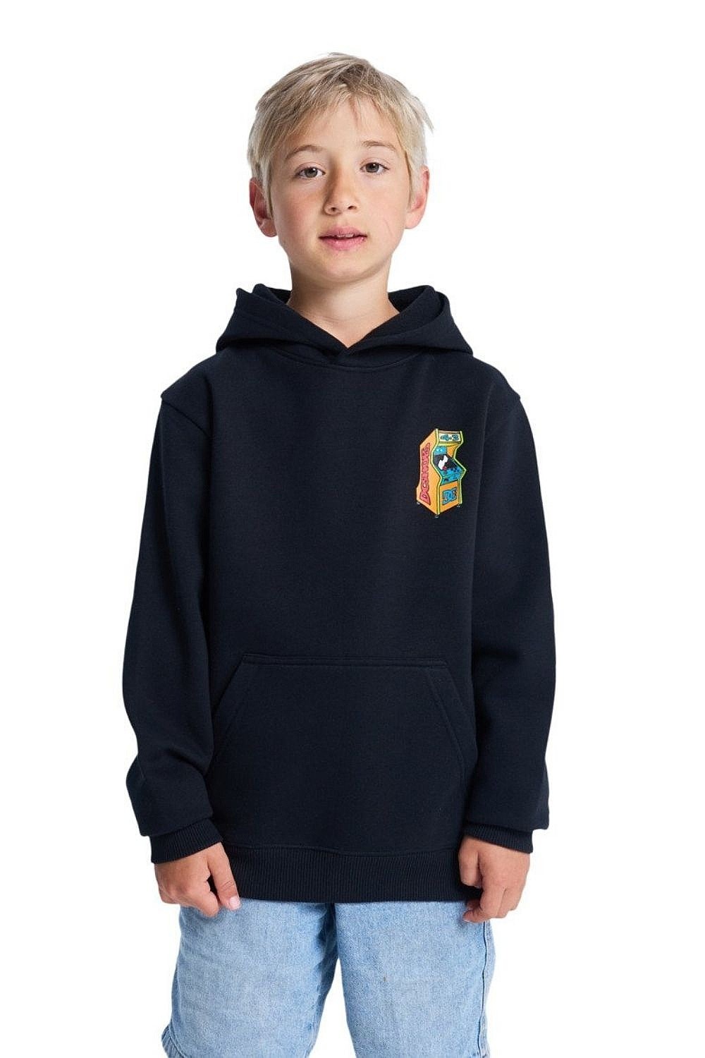 mikina DC Insert A Coin Pullover - KVJ0/Black - boy´s
