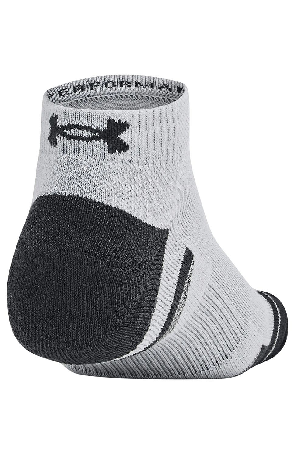 ponožky Under Armour Performance Tech Low 6 Pack - Mod Gray/Jet Gray