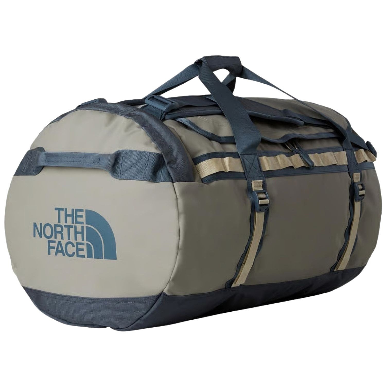 taška The North Face Base Camp Duffel L - Stone Slab/Granite Grey/Desert Stone