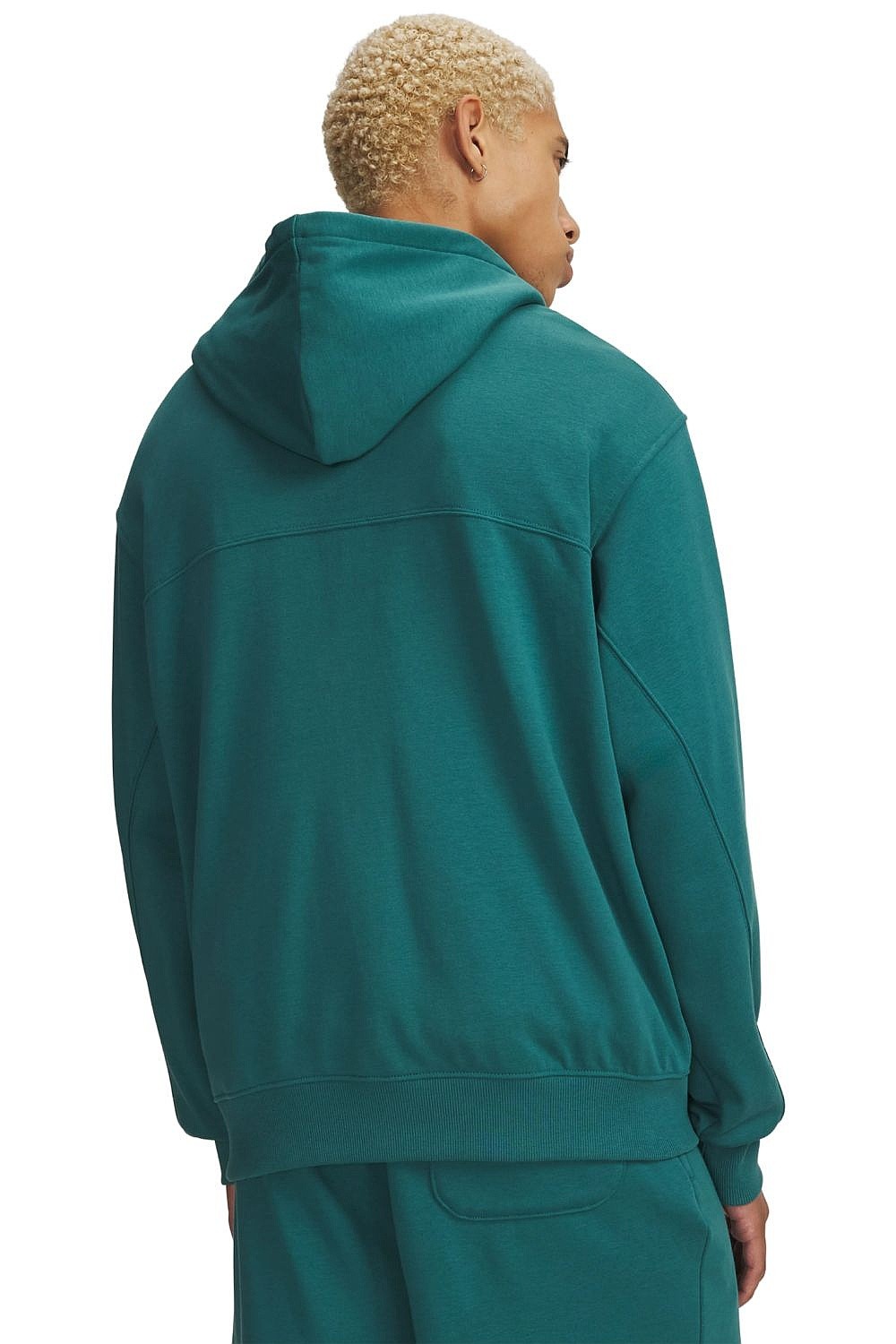 mikina Under Armour Rival Lightweight Zip - Rack Green/Black - men´s