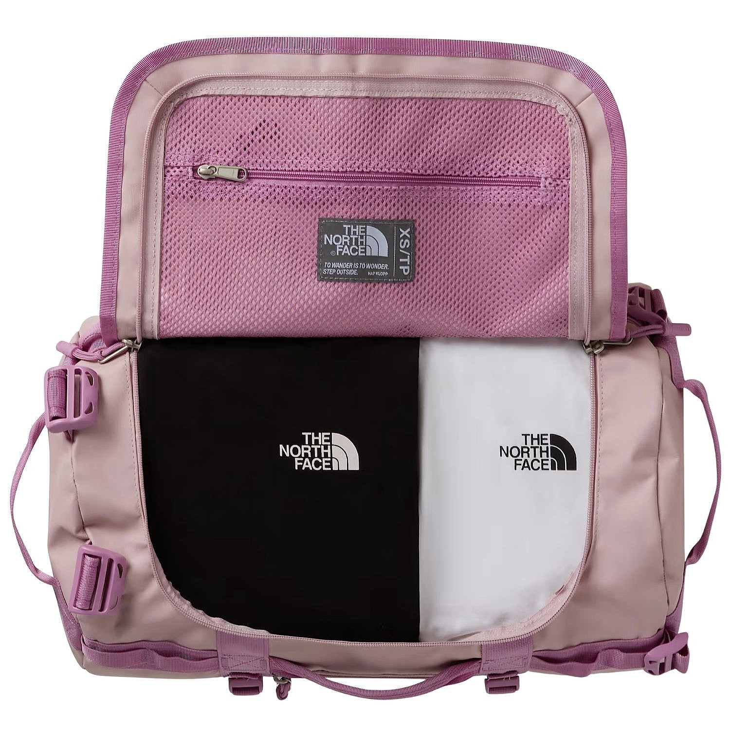 sac bandoulière  The North Face Base Camp Duffel XS - Metal Pink/Hushed Lavender
