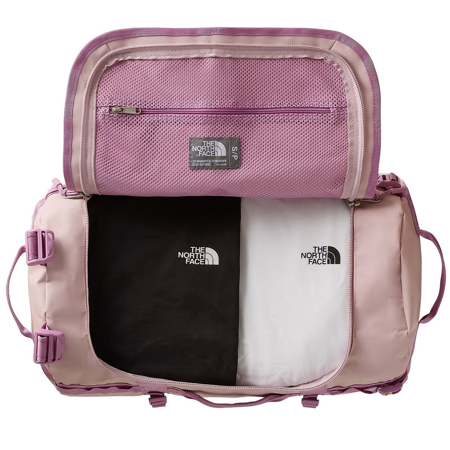 sac bandoulière  The North Face Base Camp Duffel S - Metal Pink/Hushed Lavender