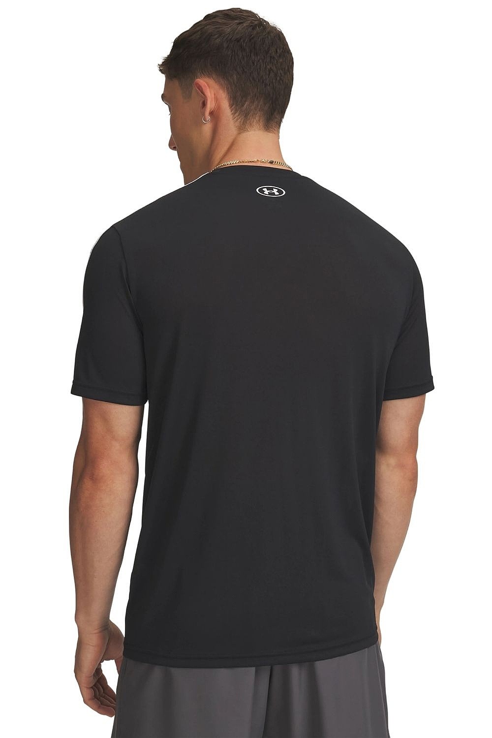 tričko Under Armour Tech Taping - Black/White - men´s