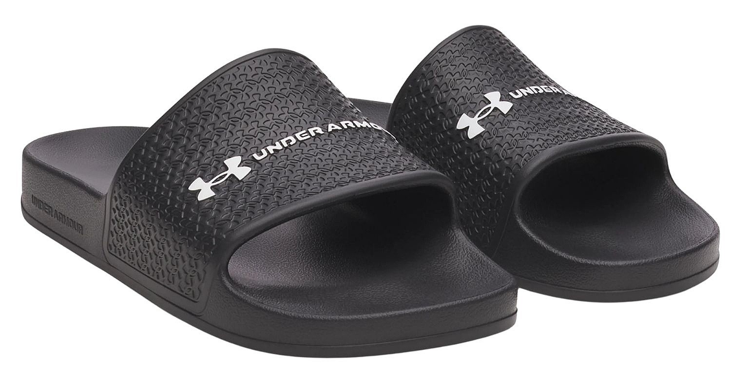 topánky Under Armour ARMR Slide Lite - Black/White - men´s
