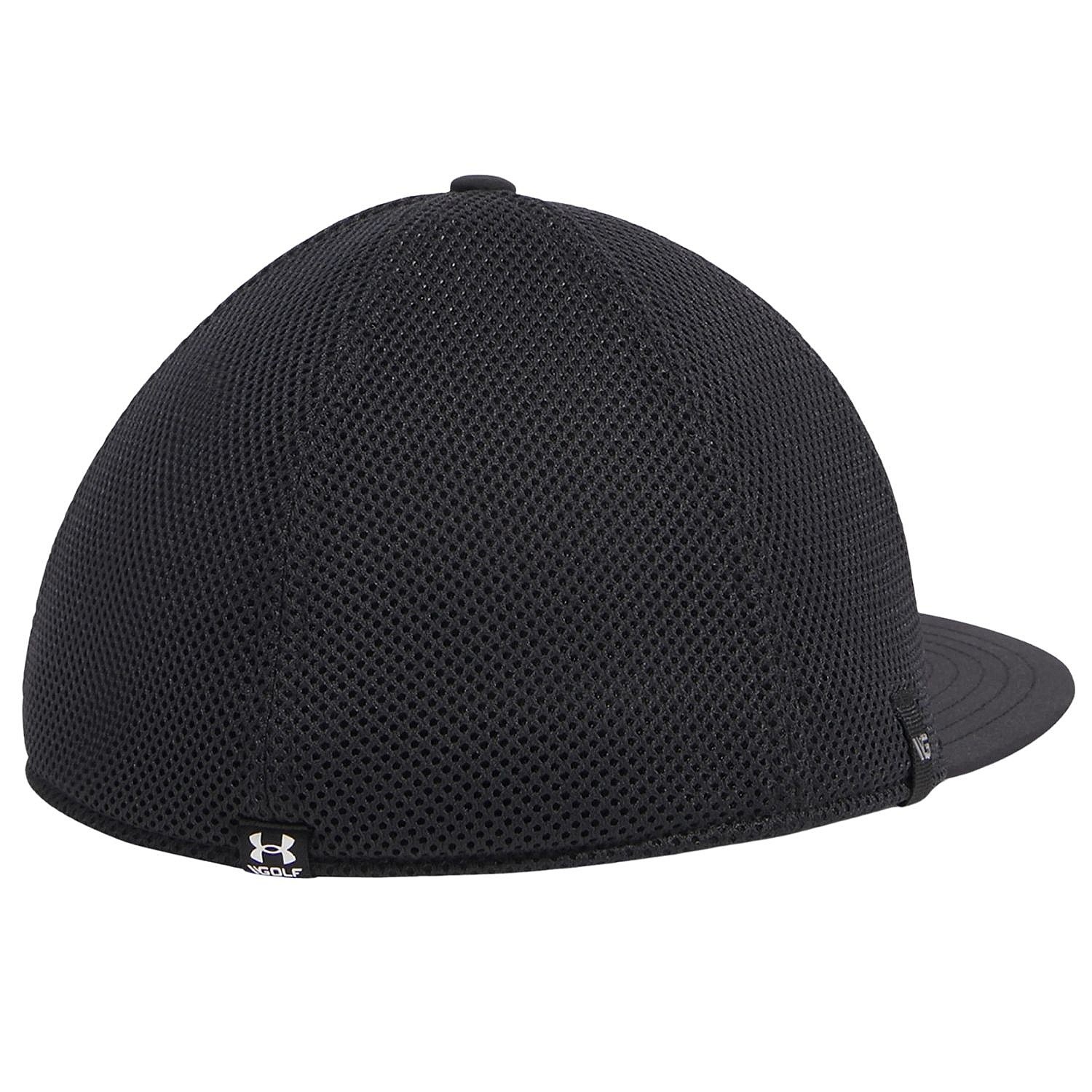 šiltovka Under Armour Drive Mid Stretch - Black/White - men´s