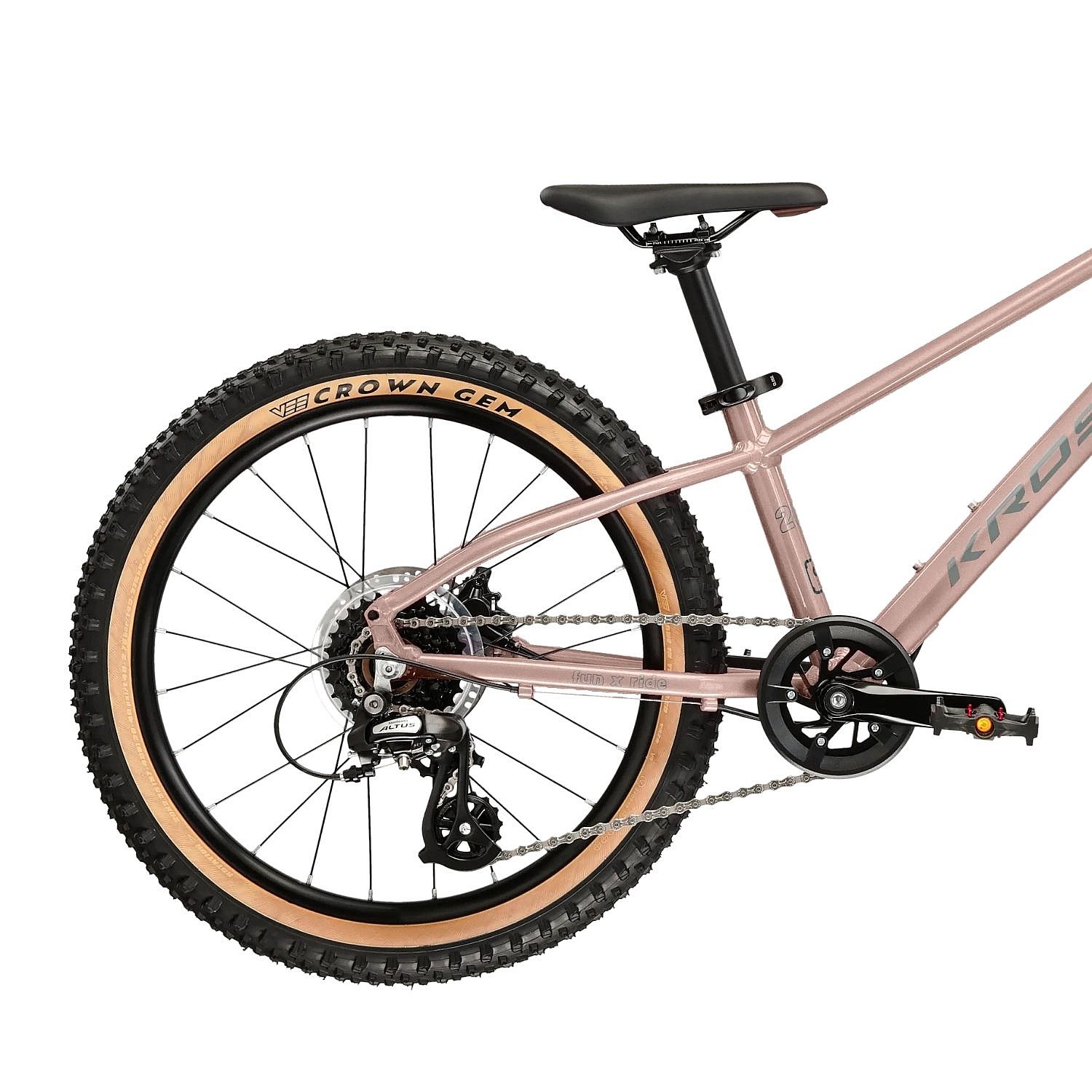 Fahrrad Kross Liftie X 20" - Pink/Grey/Gloss - unisex junior