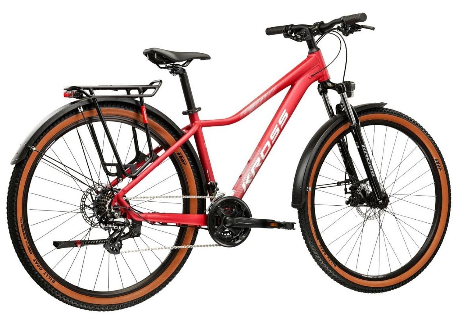 bicycle Kross Lea X200 EQ 27.5" - Pink/Silver/Matt - women´s