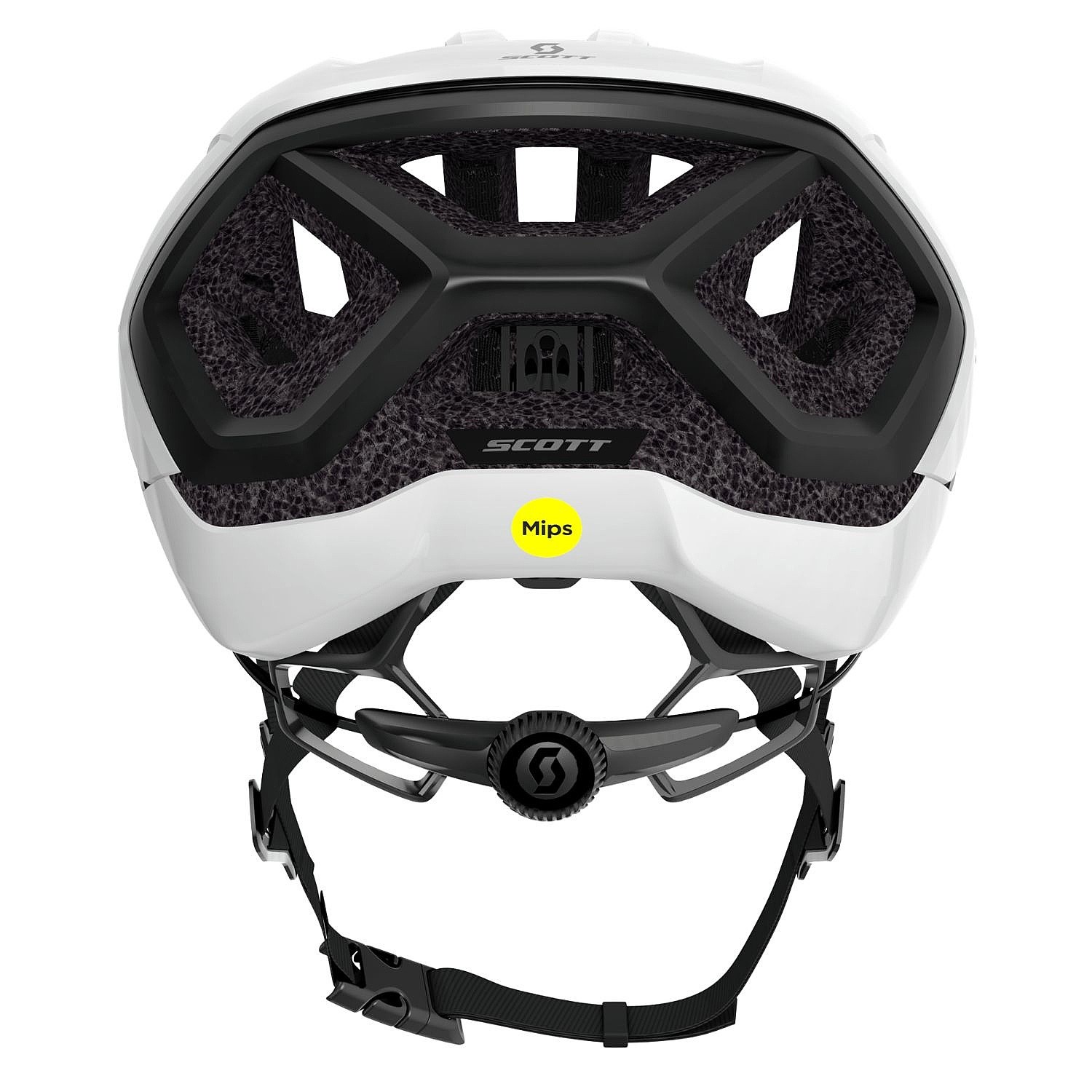 helma Scott Centric Plus Mips - Mineral White/Black