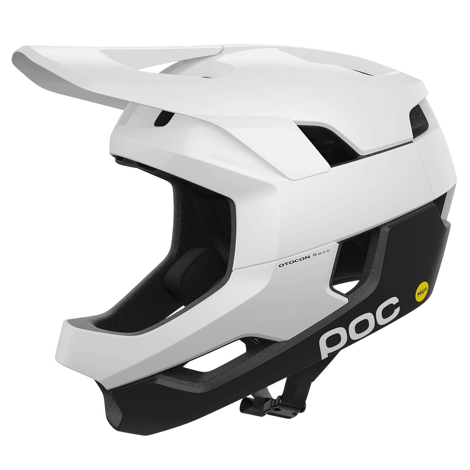 helma Poc Otocon Race Mips - Hydrogen White/Uranium Black Matt