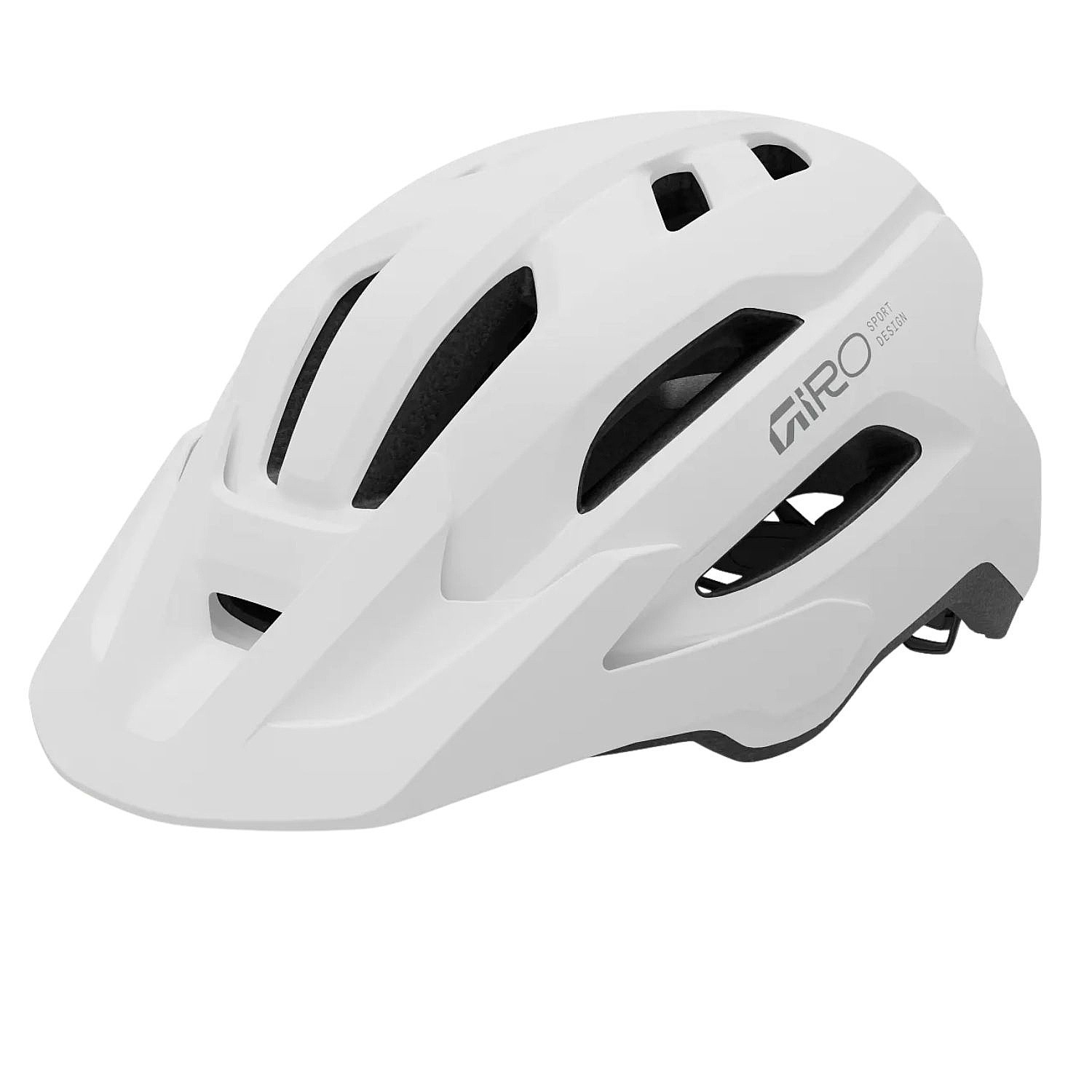 helma Giro Fixture II Mips - Mat White/Chrome