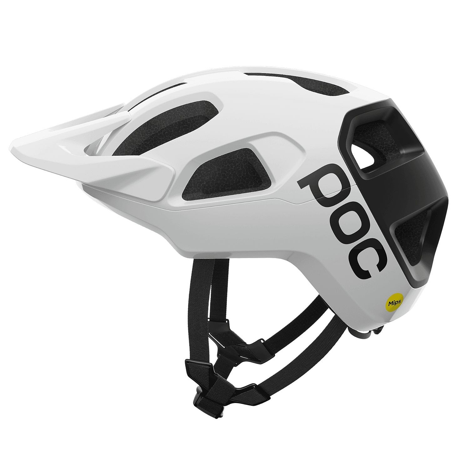 helma Poc Cularis Mips - Hydrogen White/Uranium Black Matt