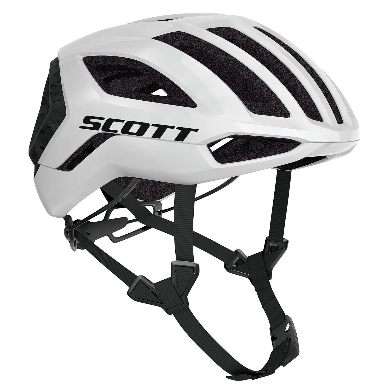helma Scott Centric Plus Mips - Mineral White/Black