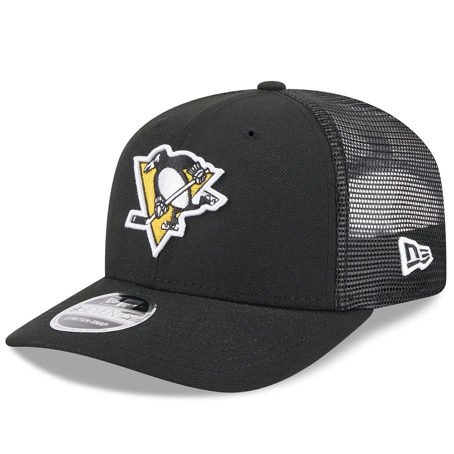 kšiltovka New Era 9SE Stretch Eg Trucker NHL Pittsburgh Penguins - Official Team Color