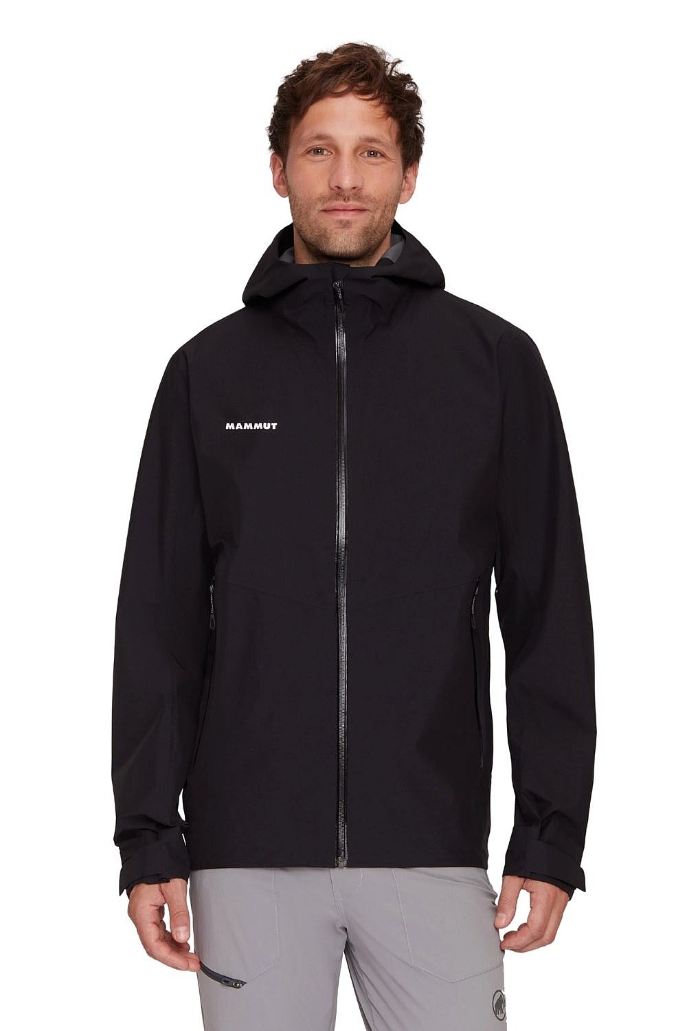 bunda Mammut Alto Light HS Hooded - Black - men´s