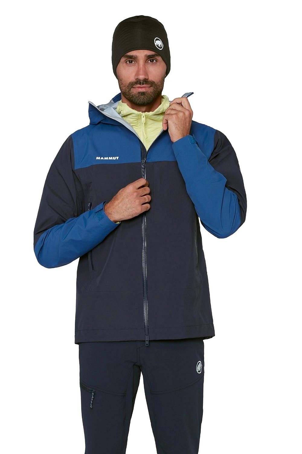 bunda Mammut Alto Guide HS Hooded - Marine/Tschiel - men´s