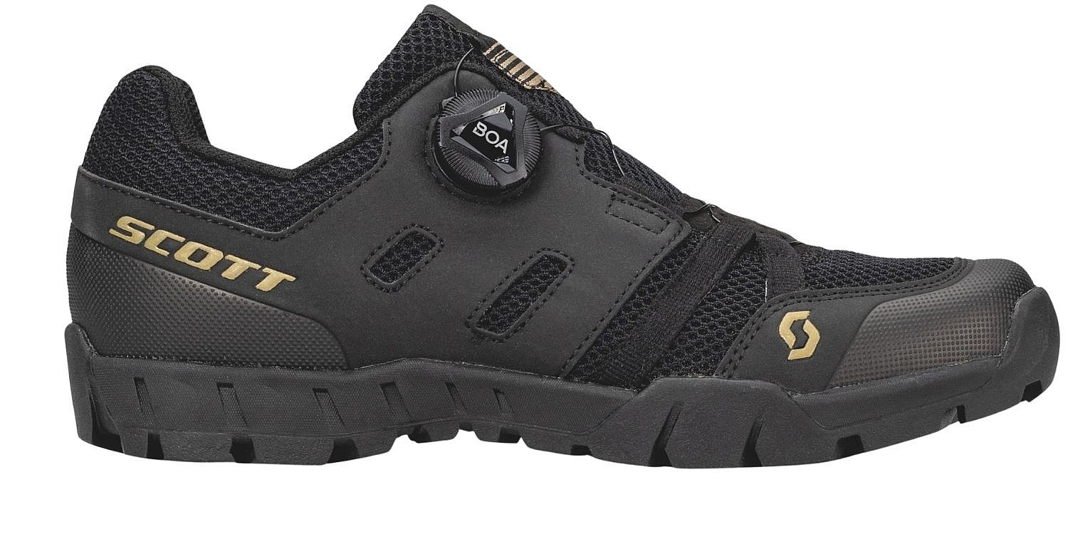 topánky Scott Sport Crus-r Eco Boa - Black/Gold - women´s