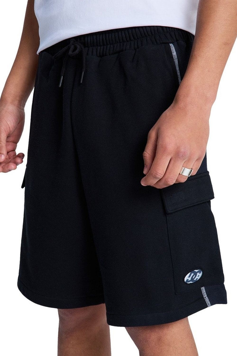 shorts DC Flow Down Fleece - KVJ0/Black - men´s