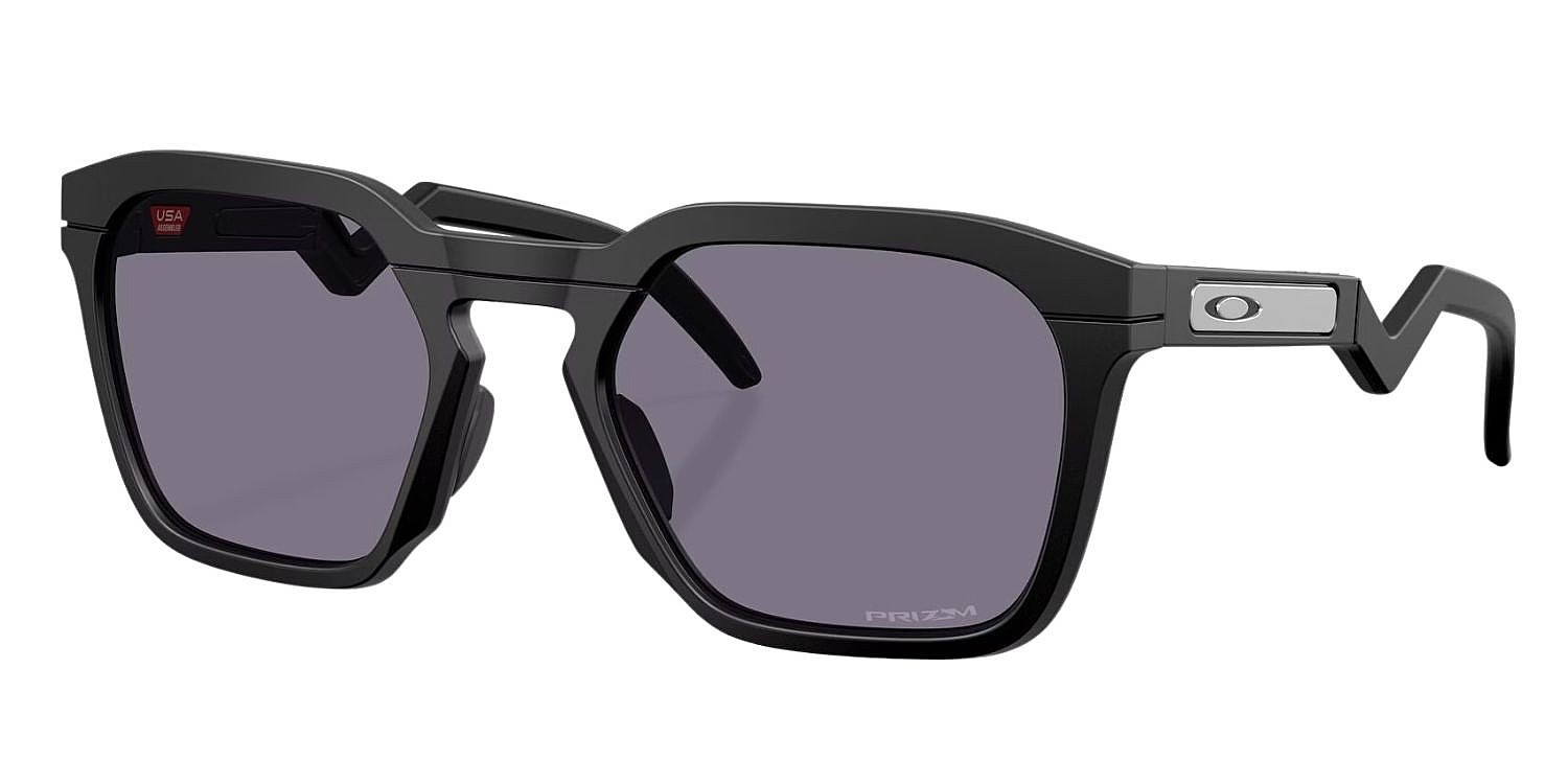 Brille Oakley HSTN SQ - Matte Black/Prizm Grey