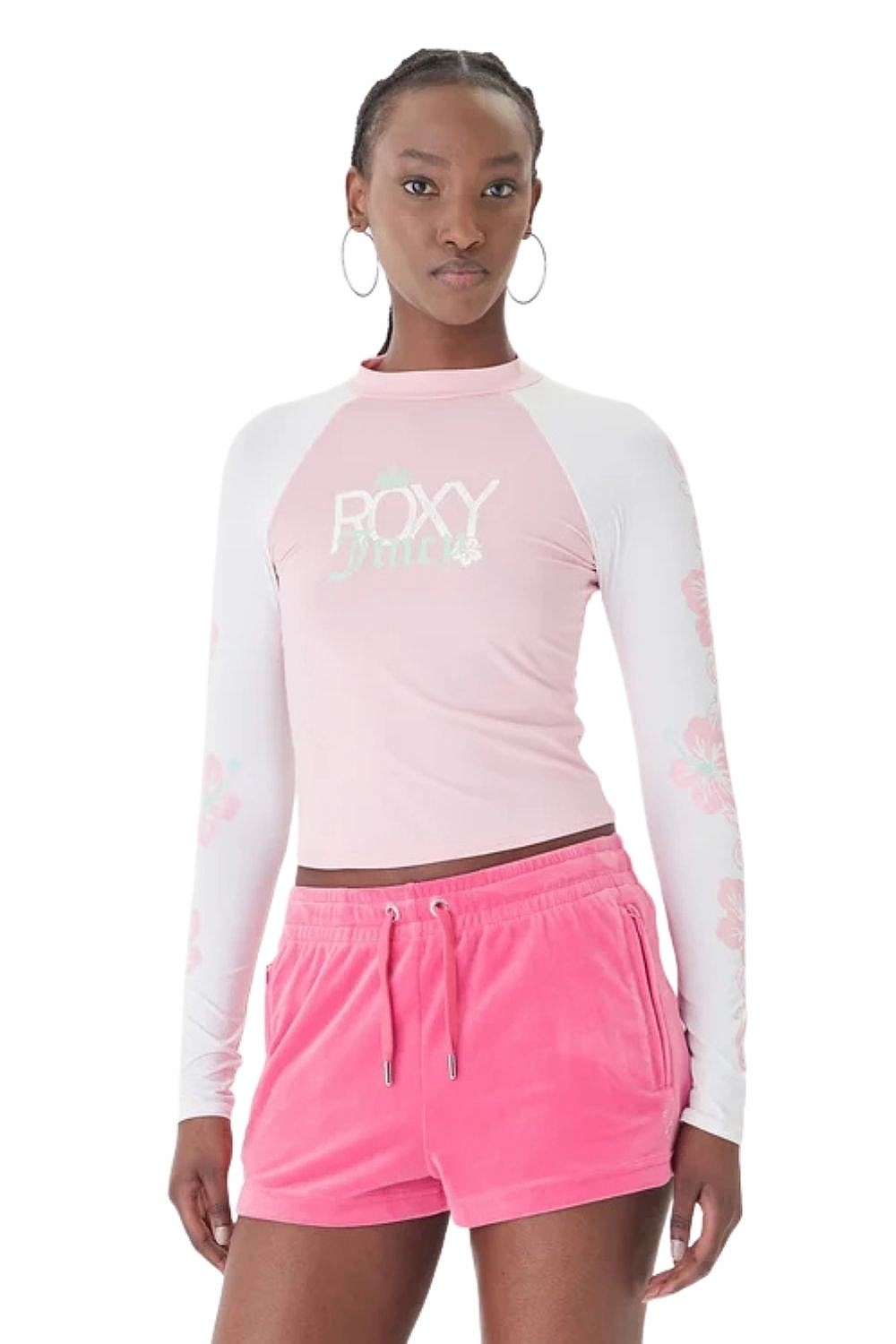 tričko Roxy Juicy Lycra LS - WZA0/Coconut Milk - women´s